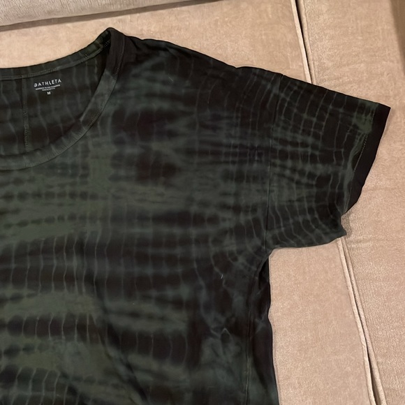 Athleta Organic Cotton Daily Tie-dye Commute T-shirt Medium - Picture 6 of 7